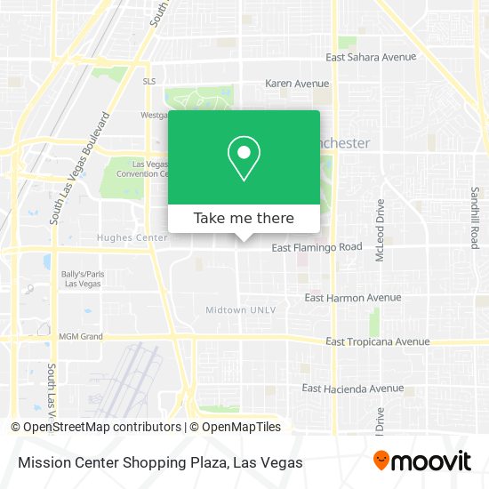 Mission Center Shopping Plaza map