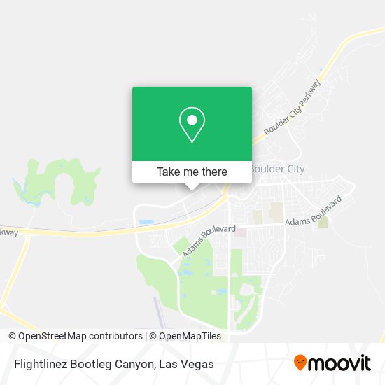 Flightlinez Bootleg Canyon map