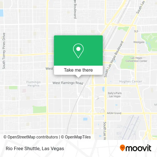 Mapa de Rio Free Shuttle