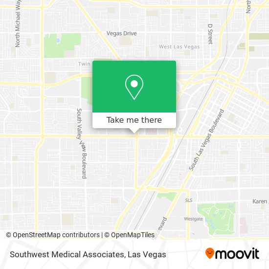 Southwest Medical Associates map