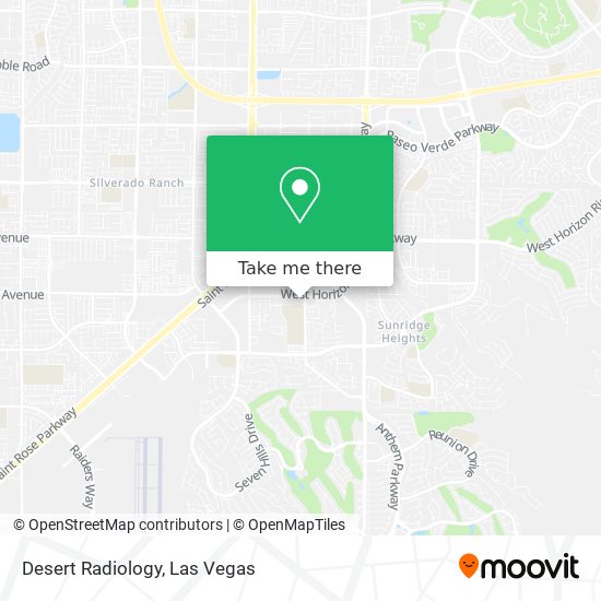 Mapa de Desert Radiology