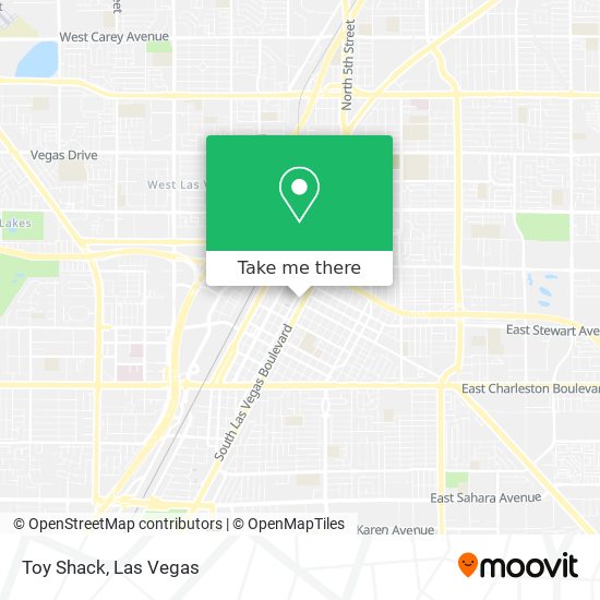 Mapa de Toy Shack