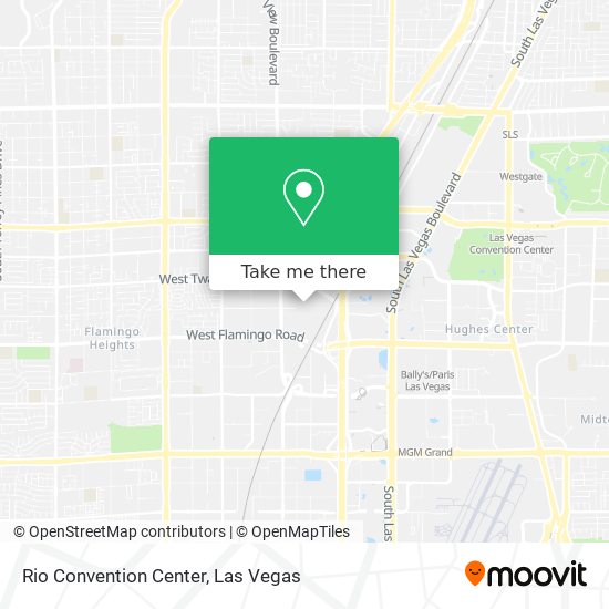 Rio Convention Center map