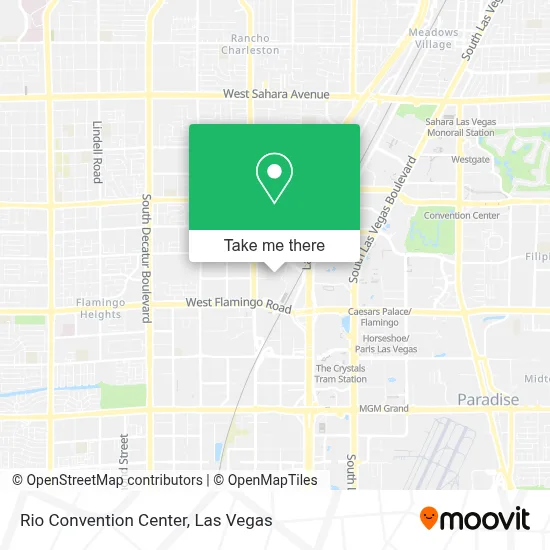 Rio Convention Center map