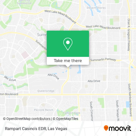 Rampart Casino's EDR map