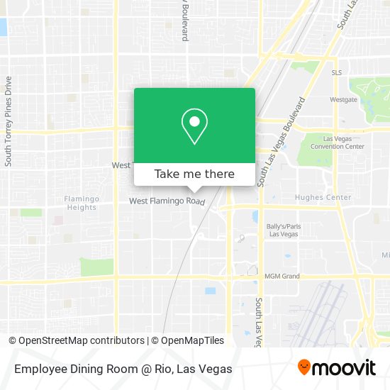 Mapa de Employee Dining Room @ Rio