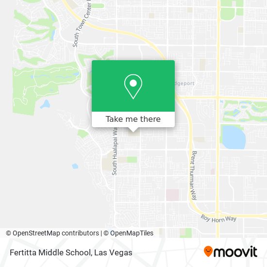 Fertitta Middle School map