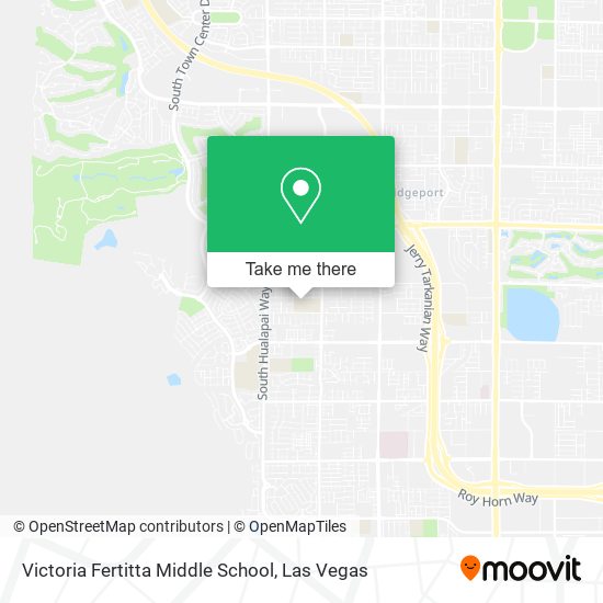 Mapa de Victoria Fertitta Middle School