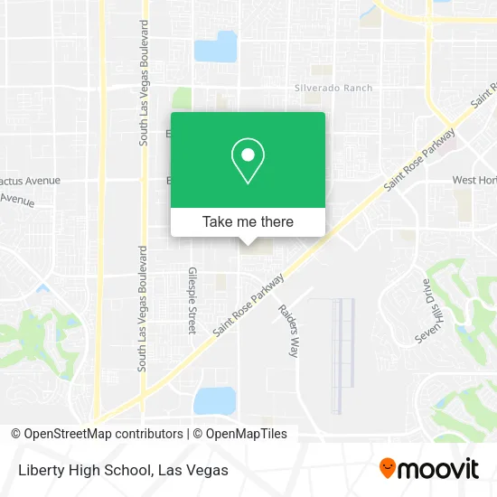 Liberty High School map