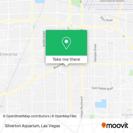 Silverton Aquarium map