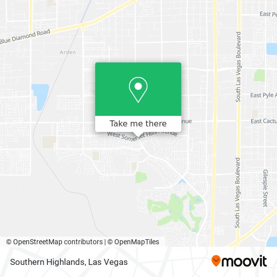 Mapa de Southern Highlands