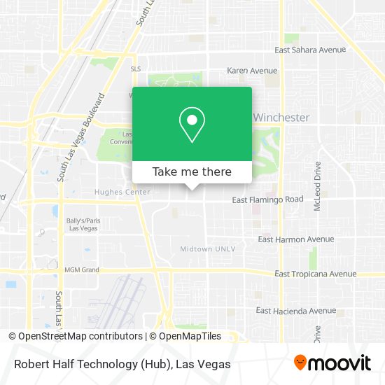 Mapa de Robert Half Technology (Hub)