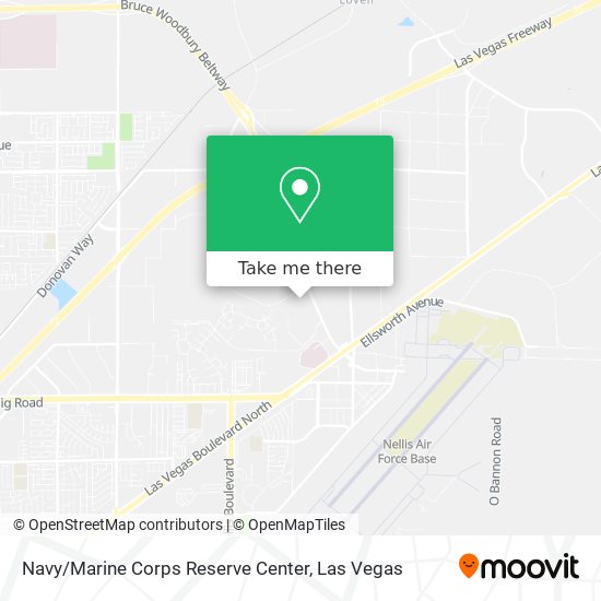 Navy / Marine Corps Reserve Center map