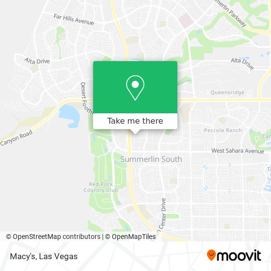 Mapa de Macy's