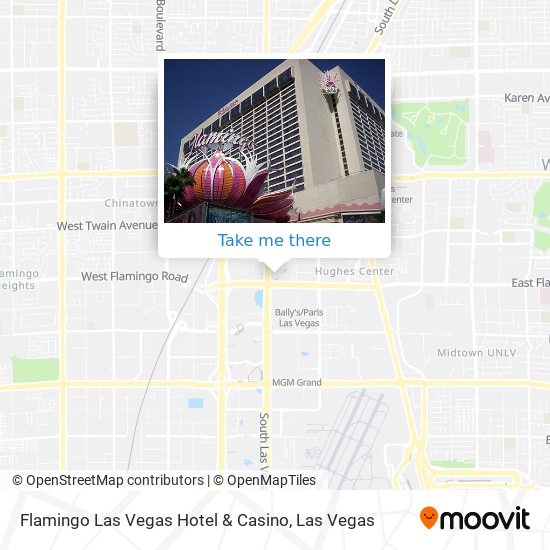 Flamingo Casino Map