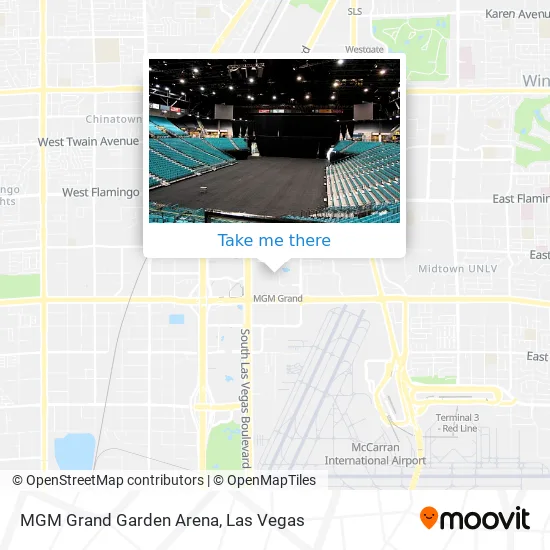 Driving Directions To Mgm How To Get To Mgm Grand Garden Arena In Paradise By Bus?