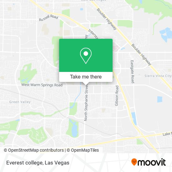 Everest college map