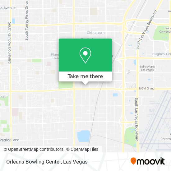 Mapa de Orleans Bowling Center