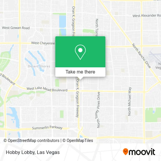 Hobby Lobby map
