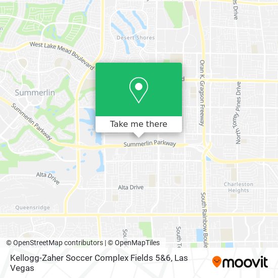 Mapa de Kellogg-Zaher Soccer Complex Fields 5&6