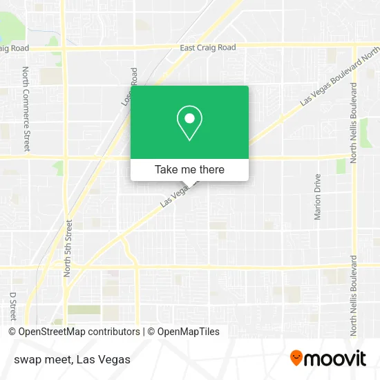 swap meet map