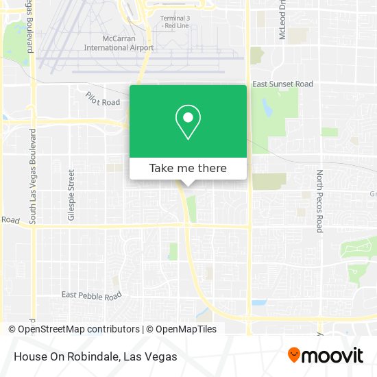 House On Robindale map