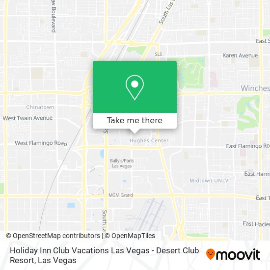 How to get to Holiday Inn Club Vacations Las Vegas - Desert Club Resort in  Paradise by Bus?