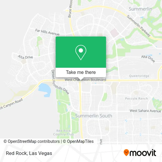 Red Rock map