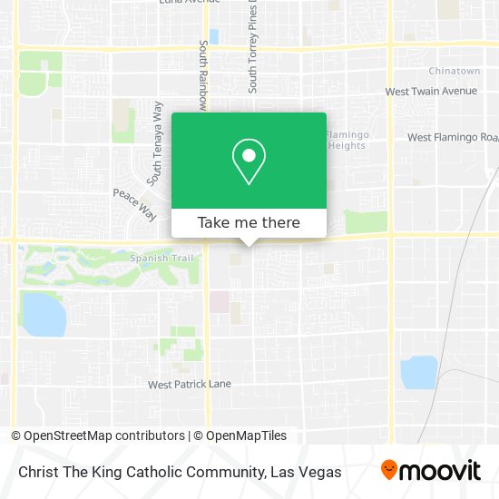 Christ The King Catholic Community map