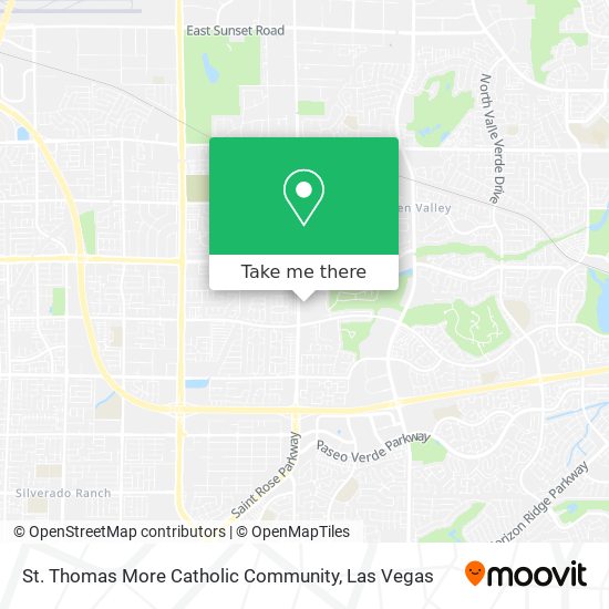 Mapa de St. Thomas More Catholic Community