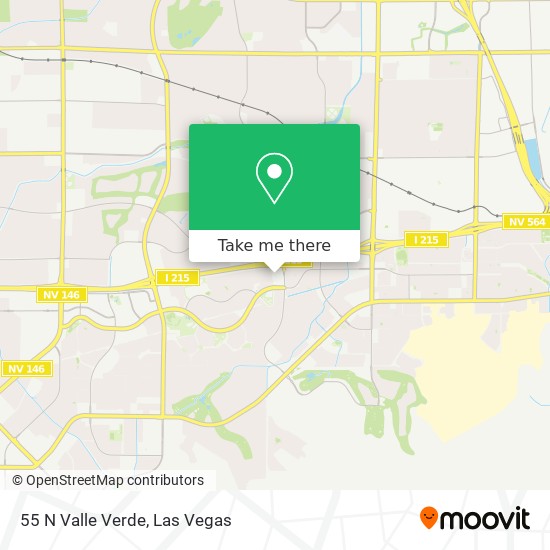 55 N Valle Verde map
