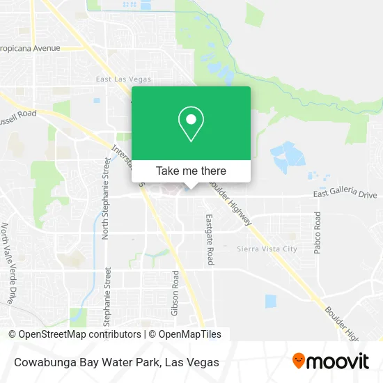 Cowabunga Bay Water Park map