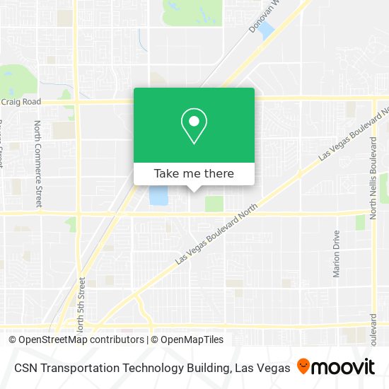 Mapa de CSN Transportation Technology Building