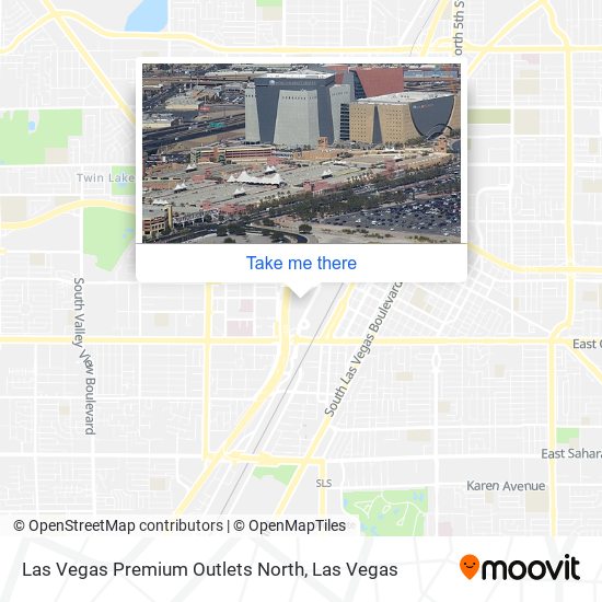 How to get to Las Vegas North Premium Outlets by Bus?