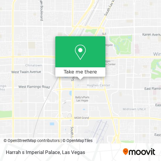 Mapa de Harrah s Imperial Palace