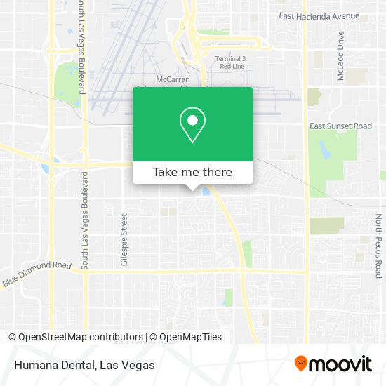 Humana Dental map