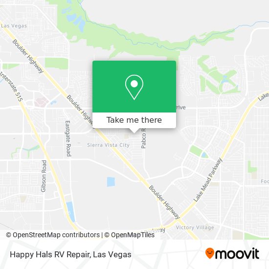 Happy Hals RV Repair map