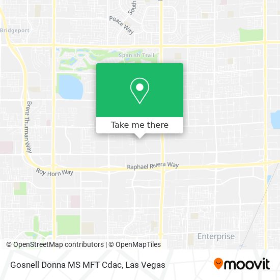 Gosnell Donna MS MFT Cdac map