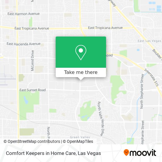 Comfort Keepers in Home Care map