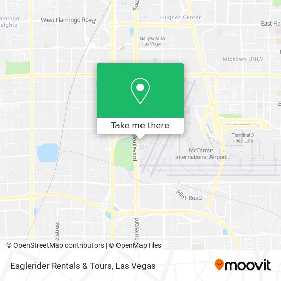 Eaglerider Rentals & Tours map