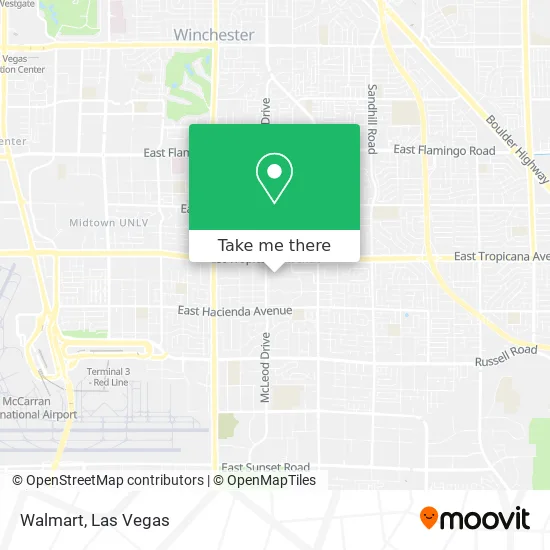 Walmart map