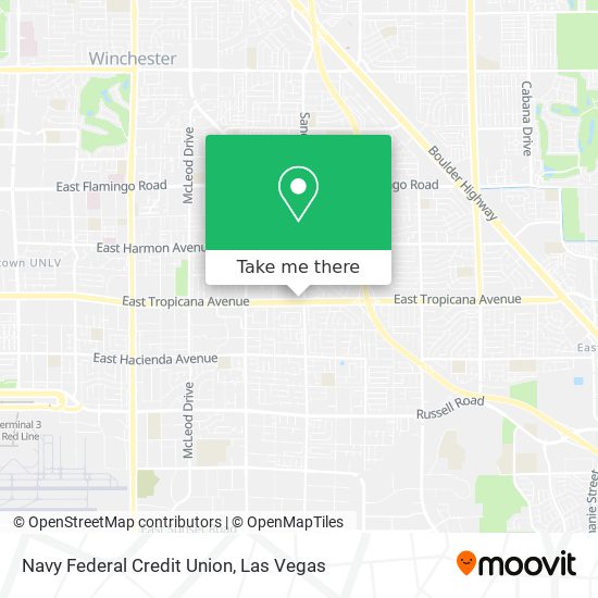 Navy Federal Credit Union map