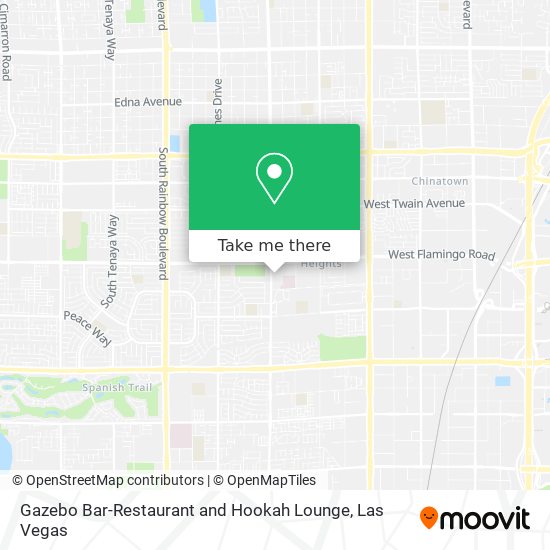 Mapa de Gazebo Bar-Restaurant and Hookah Lounge