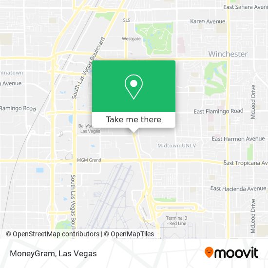 MoneyGram map