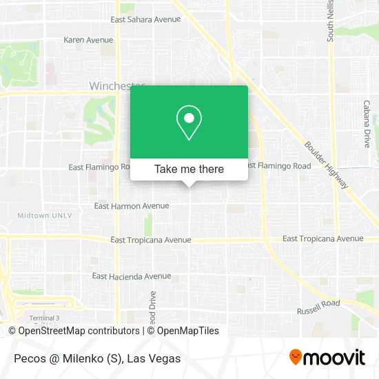 Mapa de Pecos @ Milenko (S)