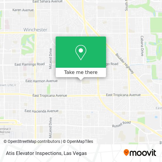 Atis Elevator Inspections map