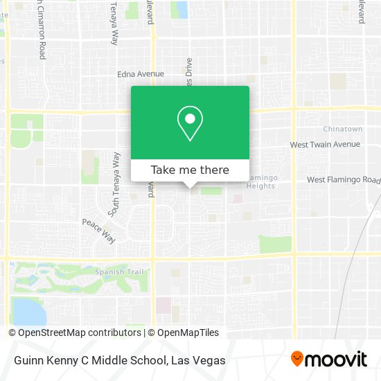 Guinn Kenny C Middle School map