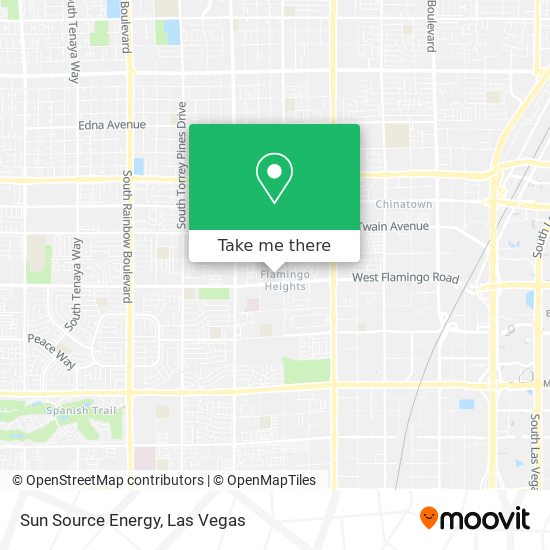 Mapa de Sun Source Energy