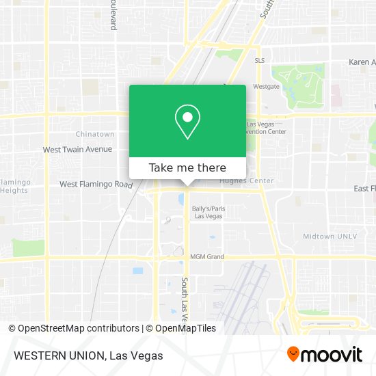 Mapa de WESTERN UNION