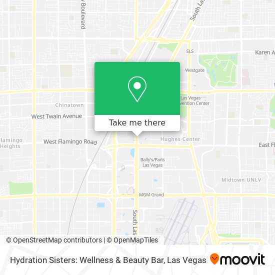 Hydration Sisters: Wellness & Beauty Bar map